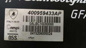 LAMBORGHINI GALLARDO COUPE SPYDER OEM GFI ECU CONTROL UNIT 400959433AP