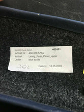 LAMBORGHINI GALLARDO REAR LOWER WINDOW GLASS TRIM PANEL OEM 400868573A