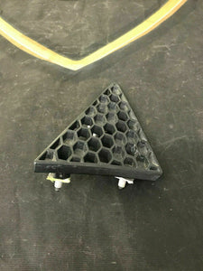 LAMBORGHINI MURCIELAGO LP640 REAR RIGHT BUMPER TRIANGLE GRILL OEM 410807698