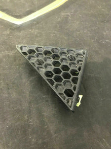 LAMBORGHINI MURCIELAGO LP640 REAR RIGHT BUMPER TRIANGLE GRILL OEM 410807698
