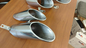 LAMBORGHINI HURACAN EXHAUST MUFFLER TIPS OEM 4T0253698E 4T0253697E
