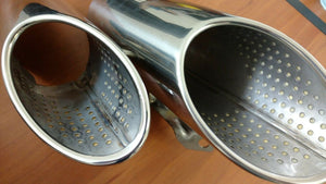 LAMBORGHINI HURACAN EXHAUST MUFFLER TIPS OEM 4T0253698E 4T0253697E