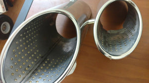 LAMBORGHINI HURACAN EXHAUST MUFFLER TIPS OEM 4T0253698E 4T0253697E