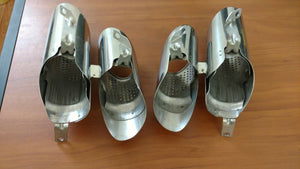 LAMBORGHINI HURACAN EXHAUST MUFFLER TIPS OEM 4T0253698E 4T0253697E