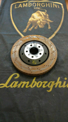 LAMBORGHINI GALLARDO FRONT RIGHT BRAKE DISC ROTOR OEM 400615302B
