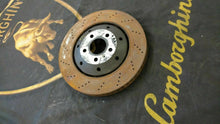 LAMBORGHINI GALLARDO FRONT LEFT DRIVER BRAKE DISC ROTOR OEM 400615301B
