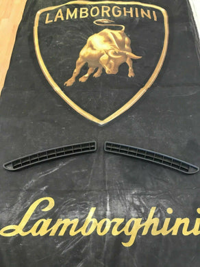 LAMBORGHINI GALLARDO DEFROSTER JET AIR INTAKE GRILL SET OEM 400819793 400819794