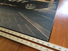 LAMBORGHINI DIABLO VTTT WOODEN POSTER BEAUTIFUL!! *COLLECTOR ITEM*
