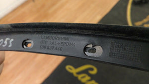 LAMBORGHINI GALLARDO COUPE SPYDER LP550 560 RH ROOF SEAL OEM  400837440