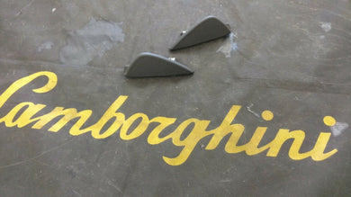 LAMBORGHINI GALLARDO RIGHT AND LEFT  INTERIOR DASHBOARD END COVERS OEM 400857086