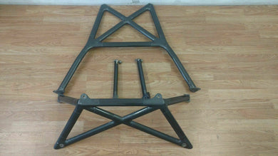 LAMBORGHINI MURCIELAGO LP640 ROADSTER CARBON FIBER ENGINE BRACE COMPLETE SET OEM