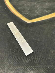 LAMBORGHINI MURCIELAGO COUPE ROADSTER V12 6.2L PLATE EMBLEM OEM 0094013594