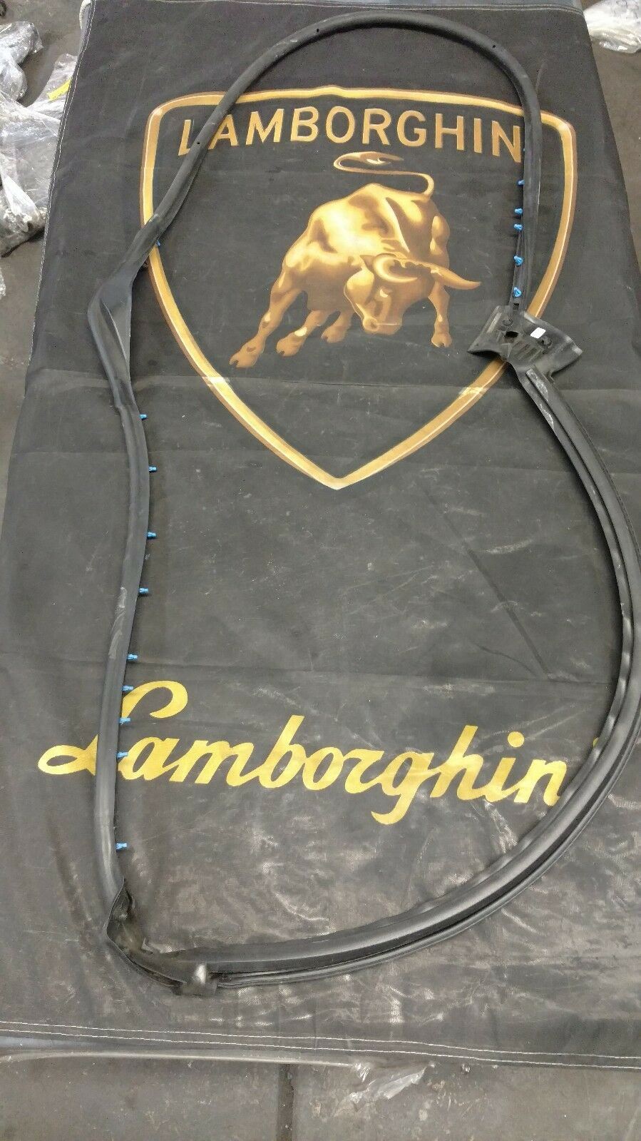 LAMBORGHINI HURACAN RH PASSENGER SIDE DOOR SEAL WEATHERSTRIP OEM 4T0837912B