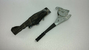 LAMBORGHINI MURCIELAGO E BRAKE HANDLE MOUNT LEVER WITH LEATHER OEM 410711305