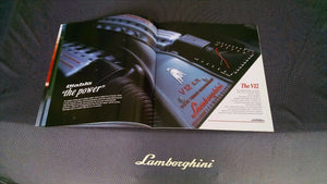 LAMBORGHINI DIABLO BROCHURE BOOK SPECIFICATIONS