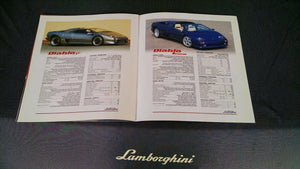 LAMBORGHINI DIABLO BROCHURE BOOK SPECIFICATIONS