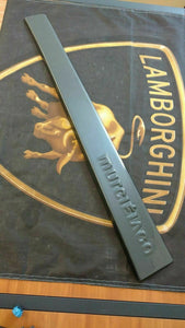 LAMBORGHINI MURCIELAGO LP640 DRIVER DOOR SILL COVER CARBON FIBER OEM 410853491A