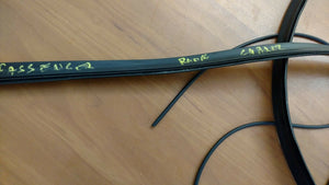 LAMBORGHINI MURCIELAGO LP640 RIGHT RH DOOR RUBBER GASKET OEM 418837744 418837630