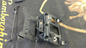LAMBORGHINI GALLARDO REAR LEFT TAIL LIGHT MOUNTING BRACKET OEM 408813391