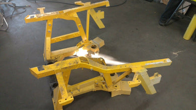 LAMBORGHINI GALLARDO SPYDER REAR FRAME SECTION COMPLETE OEM 407813031F