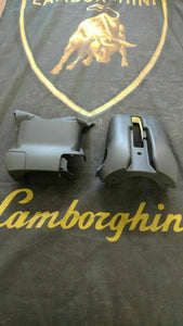 LAMBORGHINI GALLARDO INTERIOR UPPER LOWER STEERING COLUMN COVER OEM 400953511