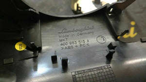 LAMBORGHINI GALLARDO INTERIOR UPPER LOWER STEERING COLUMN COVER OEM 400953511