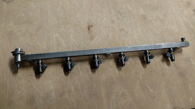 LAMBORGHINI MURCIELAGO LP640 RIGHT FUEL RAIL INJECTOR OEM 07M133681E