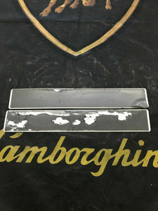 LAMBORGHINI GALLARDO DOOR SILL SCUFF PLATE SET OEM 400853373