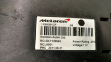 MCLAREN MP4-12C LEFT DOOR MERIDIAN SPEAKER WOOFER OEM 11M0361CP