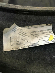 LAMBORGHINI GALLARDO RIGHT HAND SIDE INTERIOR DASH TRIM GAP COVER OEM 400858346