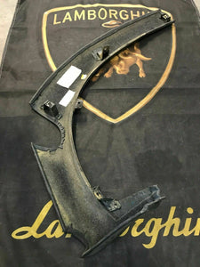 LAMBORGHINI GALLARDO PASSENGER SIDE INTERIOR DASH TRIM GAP COVER OEM 400858346