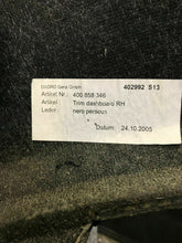 LAMBORGHINI GALLARDO PASSENGER SIDE INTERIOR DASH TRIM GAP COVER OEM 400858346