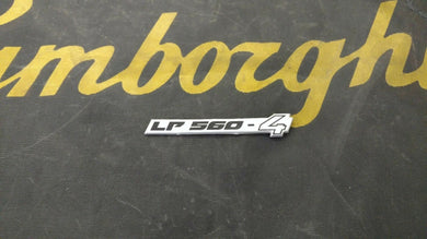 LAMBORGHINI GALLARDO LP560 SIDE EMBLEM LOGO SIGN OEM
