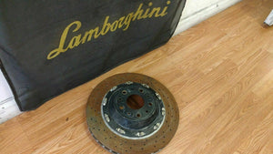 LAMBORGHINI MURCIELAGO FRONT RIGHT PASSENGER BRAKE DISC ROTOR OEM 410615301