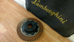 LAMBORGHINI MURCIELAGO FRONT RIGHT PASSENGER BRAKE DISC ROTOR OEM 410615301