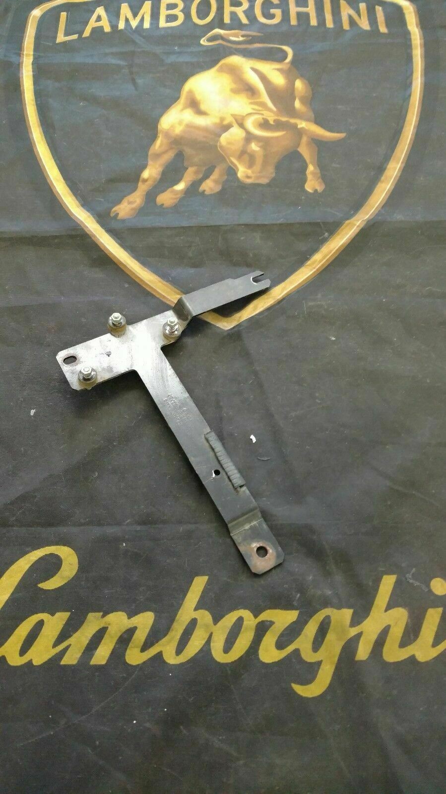 LAMBORGHINI MURCIELAGO LP640 ABS ESP BRAKE PUMP MOUNTING BRACKET OEM 413614138A