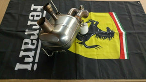 FERRARI F12 BERLINETTA REAR LEFT DRIVER SIDE EXHAUST MUFFLER OEM 2865956