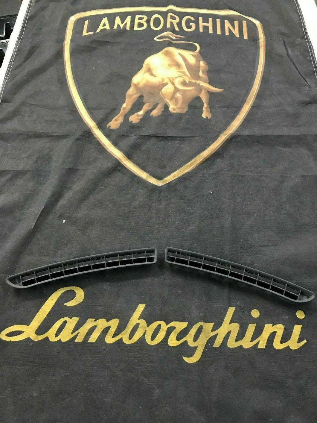 LAMBORGHINI GALLARDO LP560 LEFT & RIGHT DEFROSTER JET AIR INTAKE GRILL SET OEM