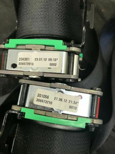 ASTON MARTIN RAPIDE SEAT BELT BUCKLE 4 PIECE SET OEM AD43613K22AC AD43-613K22AD