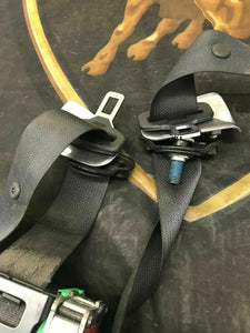 ASTON MARTIN RAPIDE SEAT BELT BUCKLE 4 PIECE SET OEM AD43613K22AC AD43-613K22AD