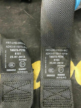 ASTON MARTIN RAPIDE SEAT BELT BUCKLE 4 PIECE SET OEM AD43613K22AC AD43-613K22AD