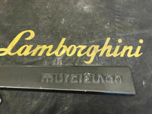 LAMBORGHINI MURCIELAGO LEFT SIDE CARBON FIBER DOOR SCUFF PLATE OEM 410853491A