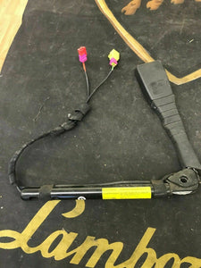 LAMBORGHINI MURCIELAGO ROADSTER PASSENGER RIGHT SEAT BELT BUCKLE OEM 417857447
