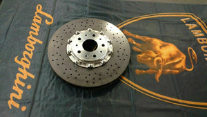 LAMBORGHINI MURCIELAGO LP640 REAR LEFT CARBON CERAMIC BRAKE DISC OEM 410615601A