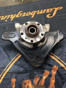LAMBORGHINI GALLARDO FRONT LEFT HUB KNUCKLE SPINDLE OEM 400407245A