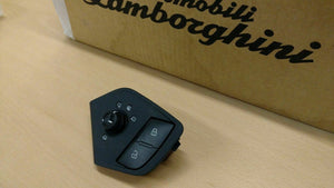 LAMBORGHINI AVENTADOR DOOR MIRROR CONTROL SWITCH PANEL OEM 470959565A 471837239