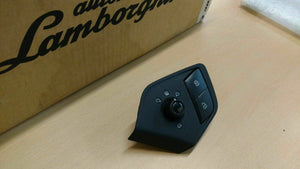 LAMBORGHINI AVENTADOR DOOR MIRROR CONTROL SWITCH PANEL OEM 470959565A 471837239