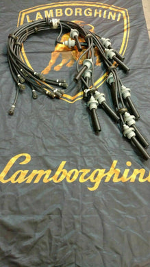 LAMBORGHINI DIABLO IGNITION SPARK PLUG WIRES OEM 006134023 006129674