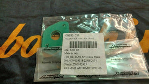 LAMBORGHINI DIABLO ENGINE OIL FILLER PIPE AND SUMP SEAL GASKET OEM 001831058