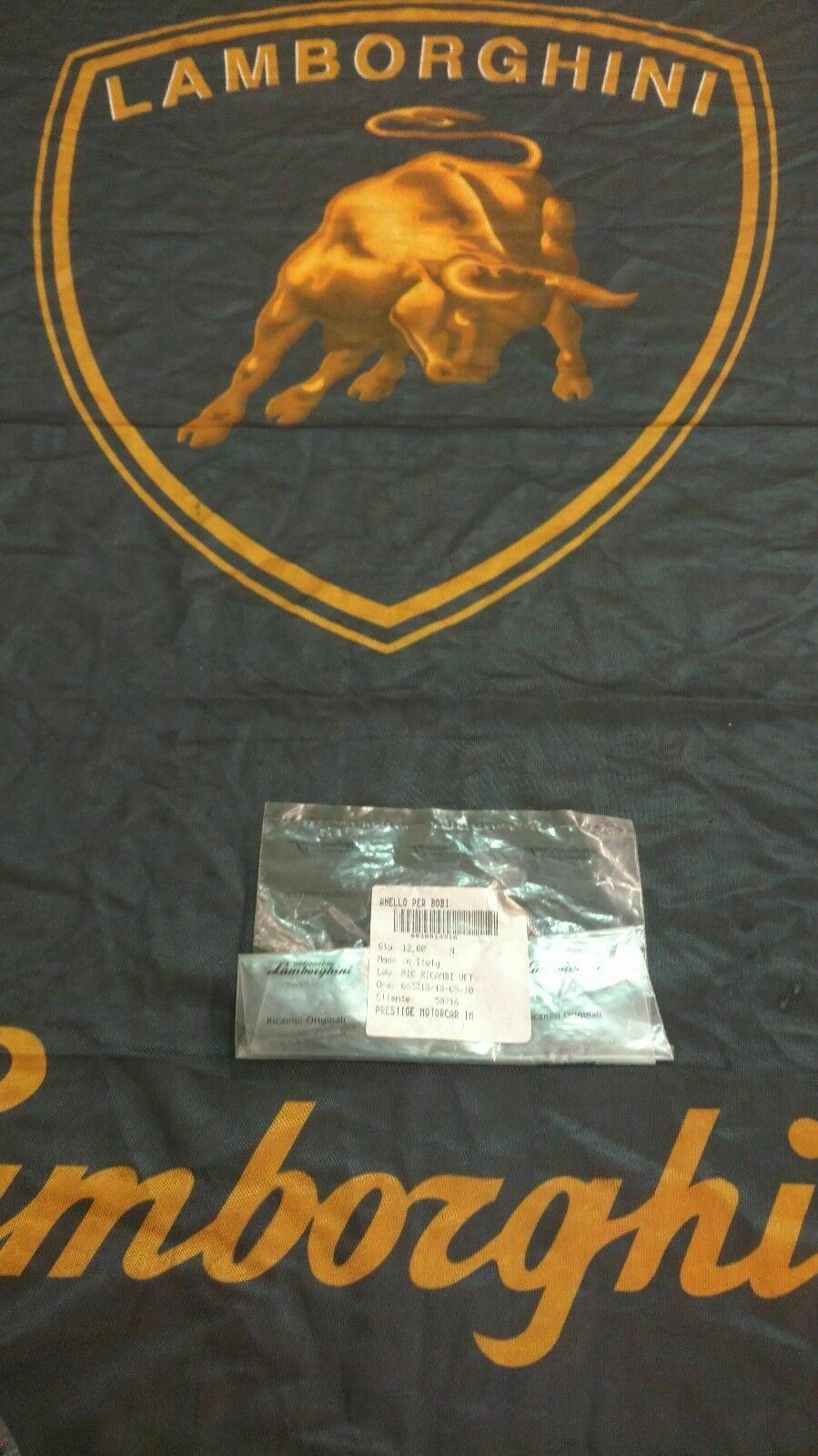 LAMBORGHINI MURCIELAGO IGNITION COIL SLEEVE O-RING SEAL OEM NEW 0016014310